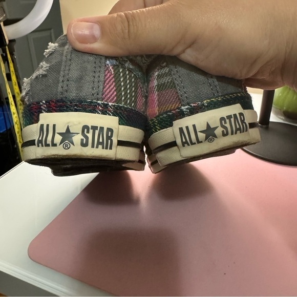 Converse vintage distressed patchwork sneakers - Picture 5 of 12